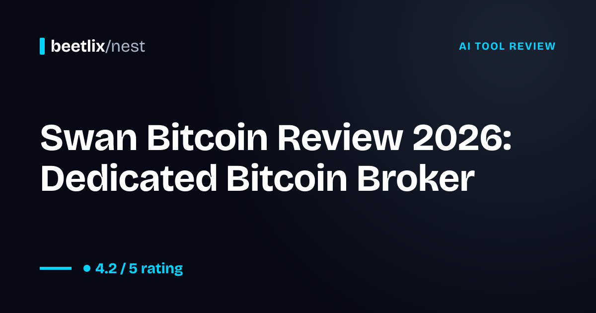 Swan Bitcoin Review 2026: Dedicated Bitcoin Broker